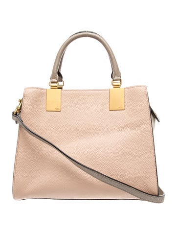 Leather Top Handle Bag