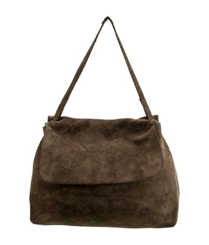 The Row Row Suede Sidekick