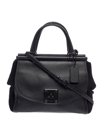 Leather Top Handle Bag