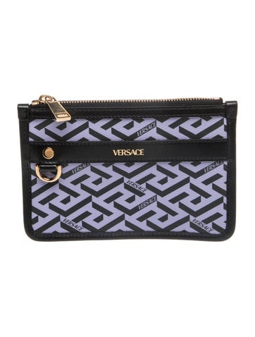 Versace Leather Clutch