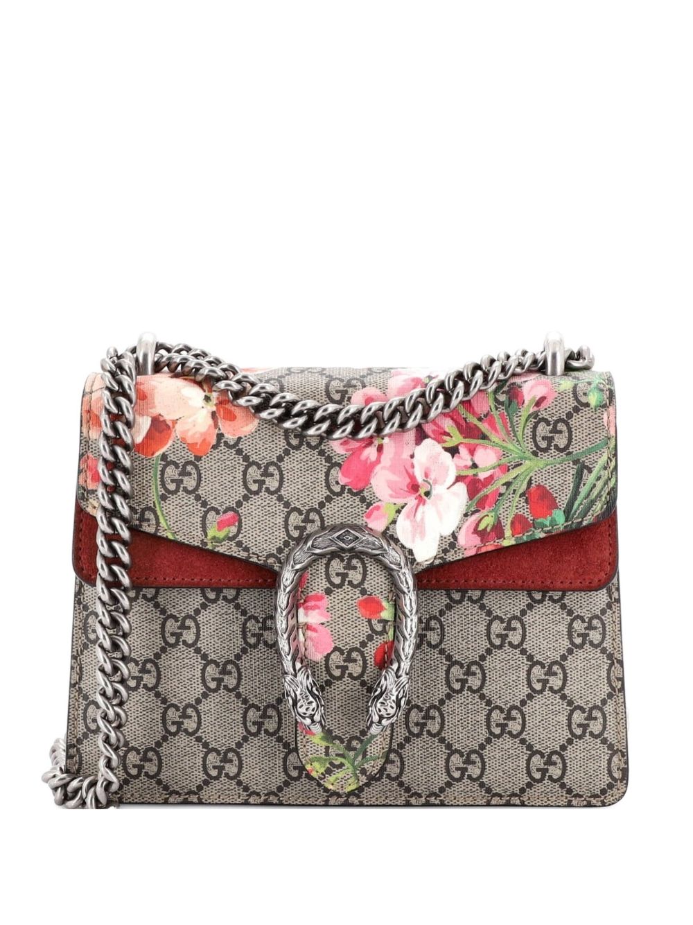 Dionysus Bag Blooms Print GG Coated Canvas Mini shoulder bag