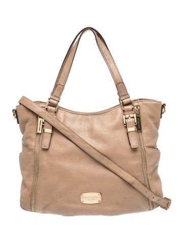 Leather Top Handle Bag