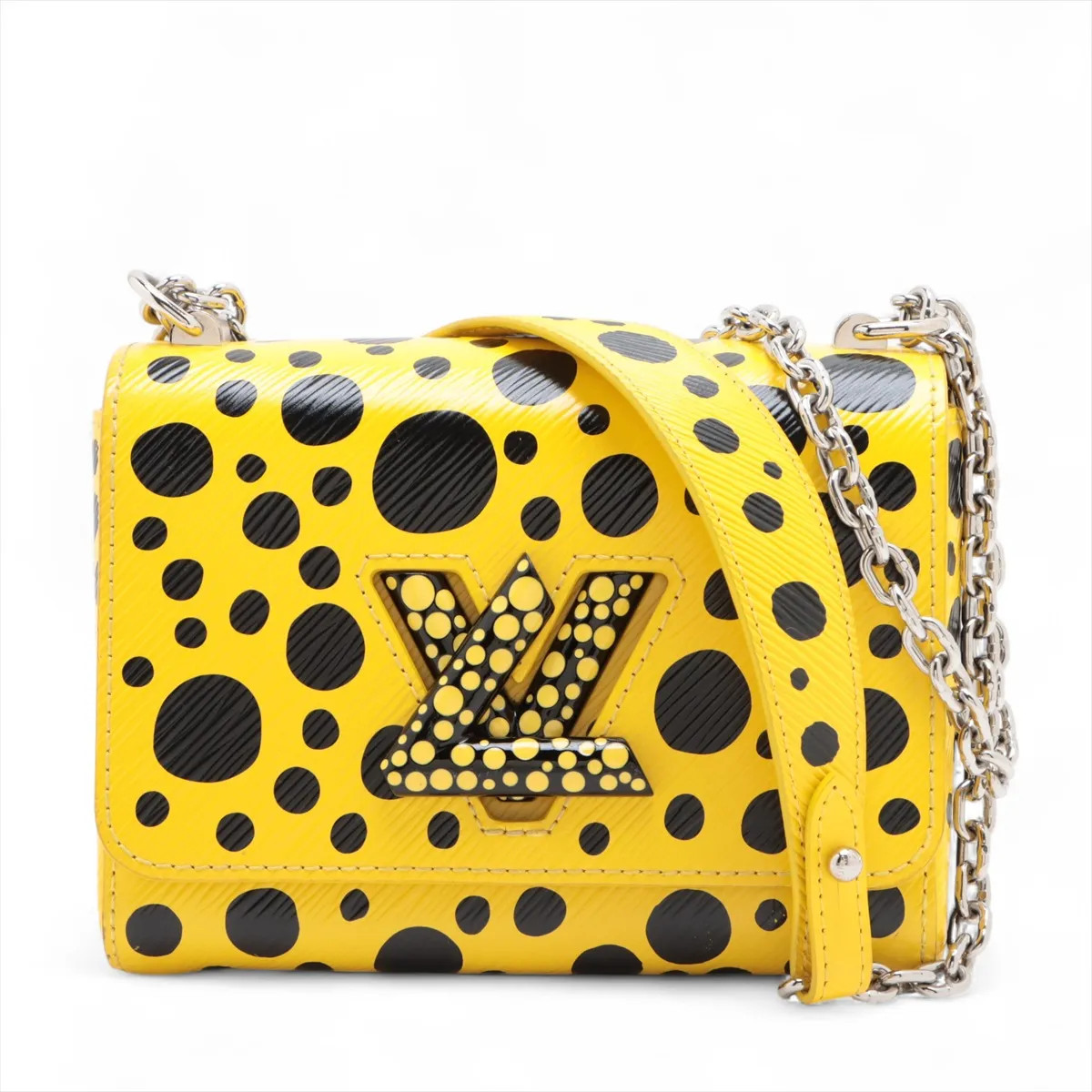 Louis Vuitton x Yayoi Kusama Epi Twist PM M21695 Yellow Unknown serial number Mi