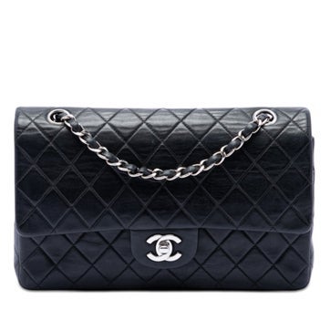 Medium Classic Lambskin Double Flap