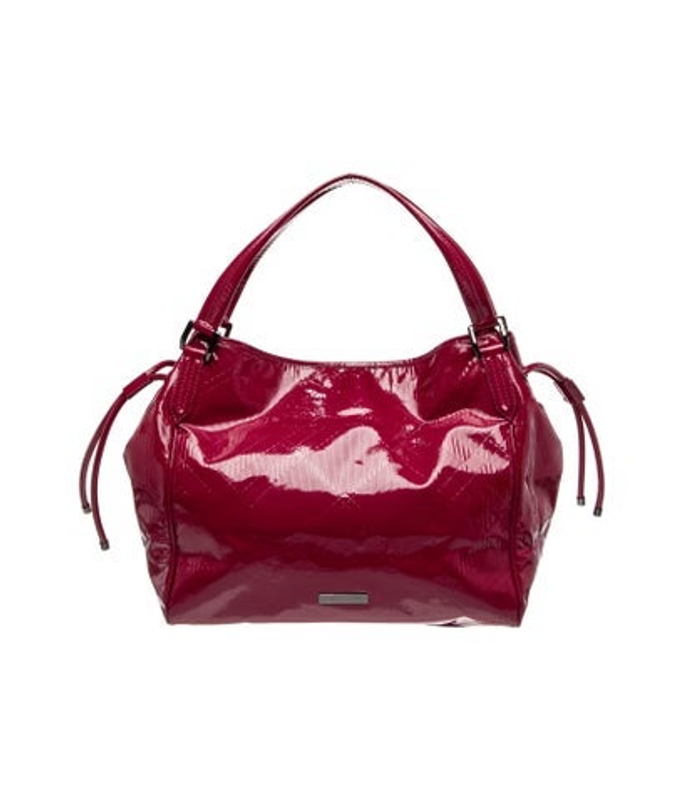 Burberry Patent Leather Hobo