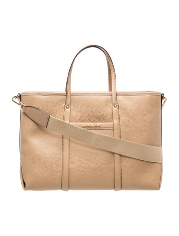 Leather Top Handle Bag