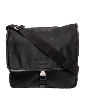 Saffiano Leather Messenger Bag