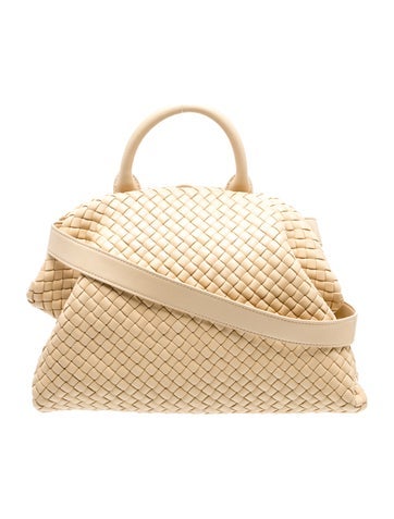 Intrecciato Top Handle Bag w/ Tags