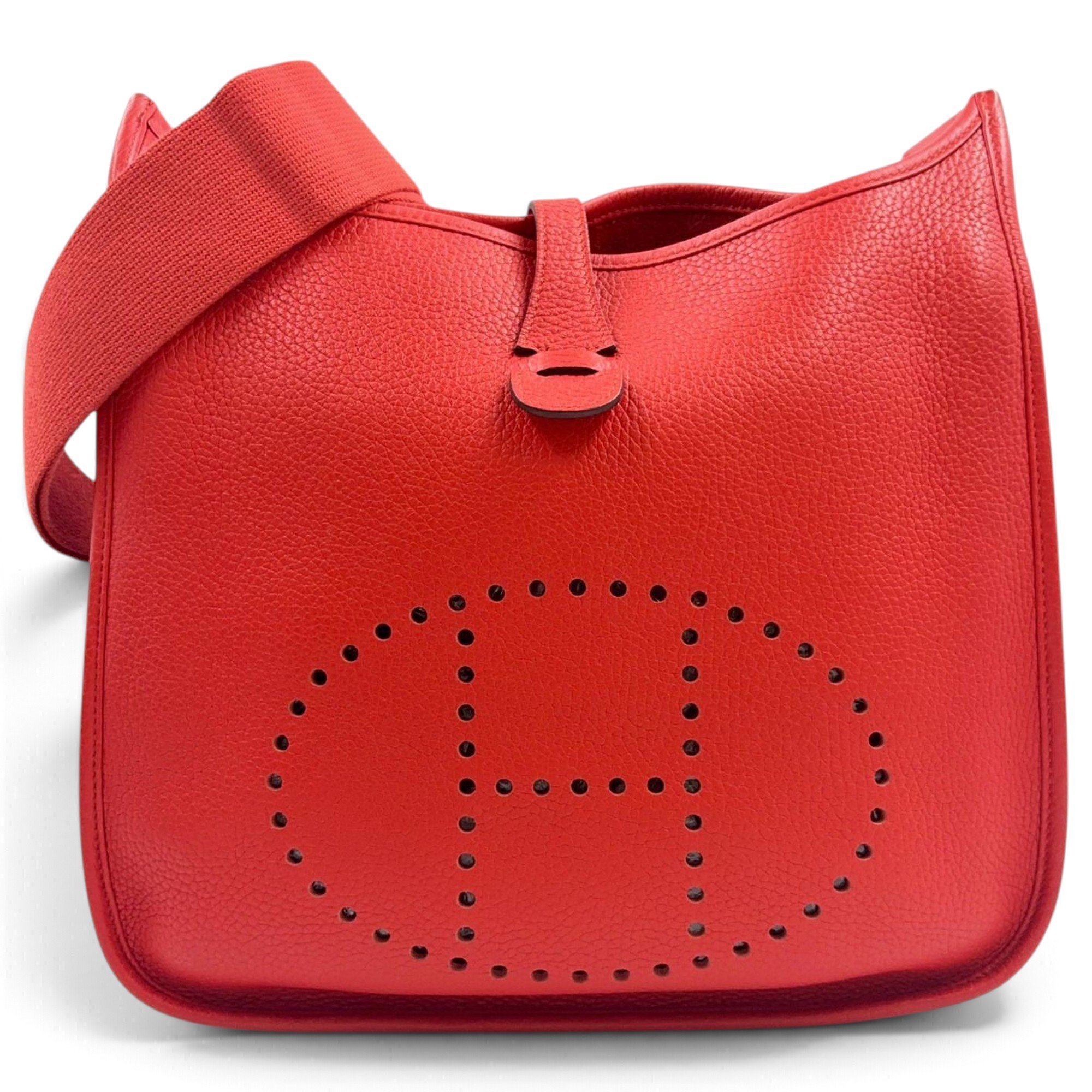 Evelyne leather handbag