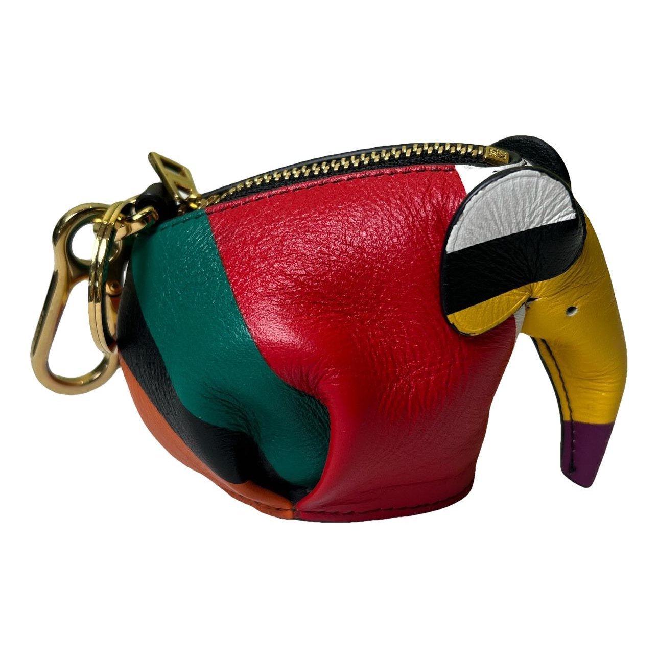 Animals leather handbag