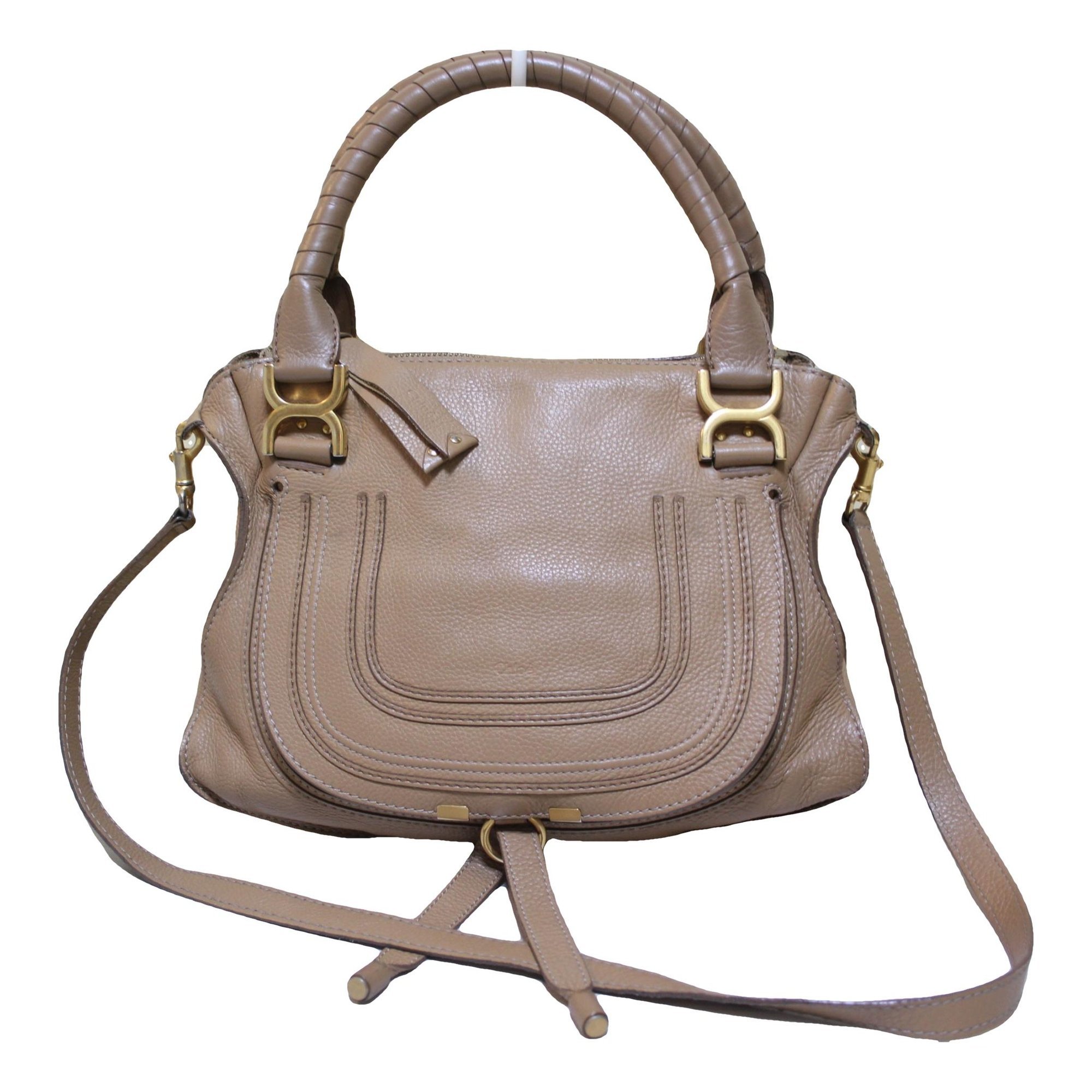 Marcie leather handbag