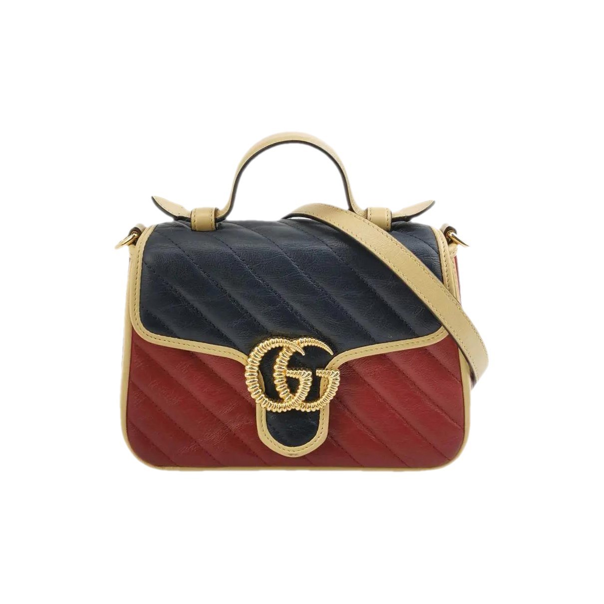 GG Marmont Flap leather crossbody bag