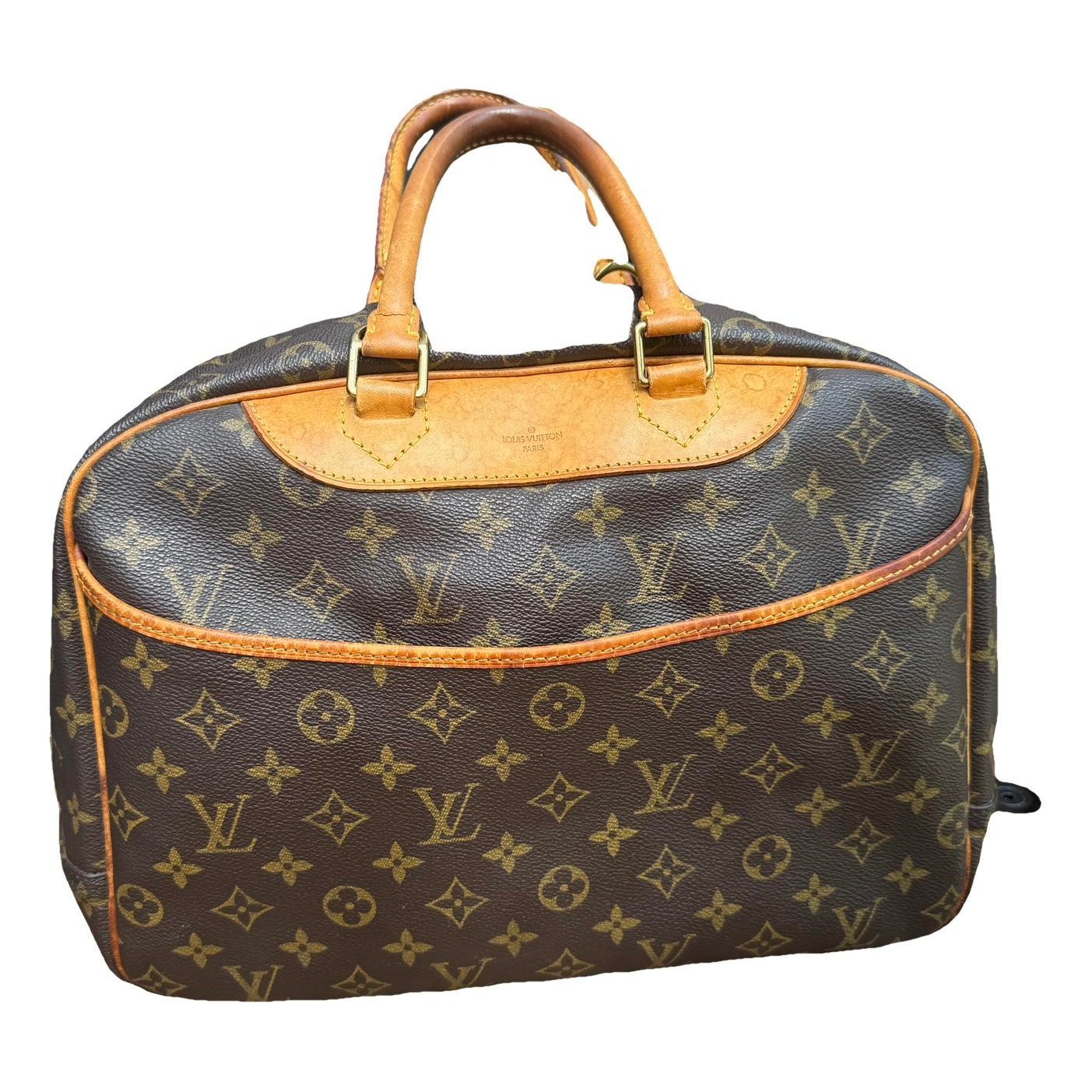 Deauville leather handbag