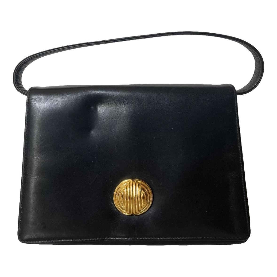 Patent leather handbag