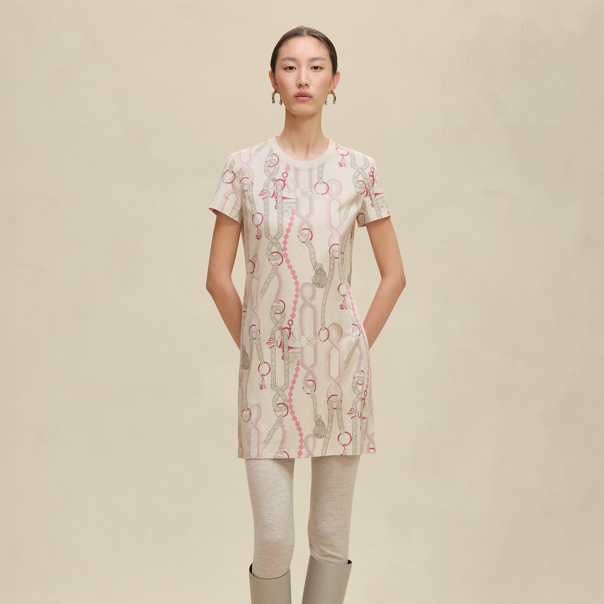 "Palefroi Remix" straight dress