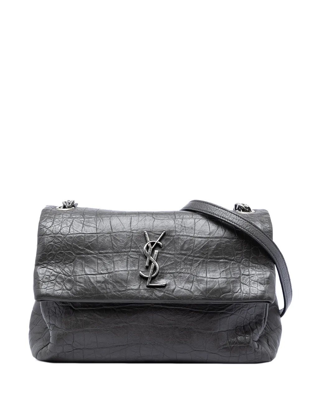 2016 Medium Croc Embossed Calfskin Monogram West Hollywood crossbody bag