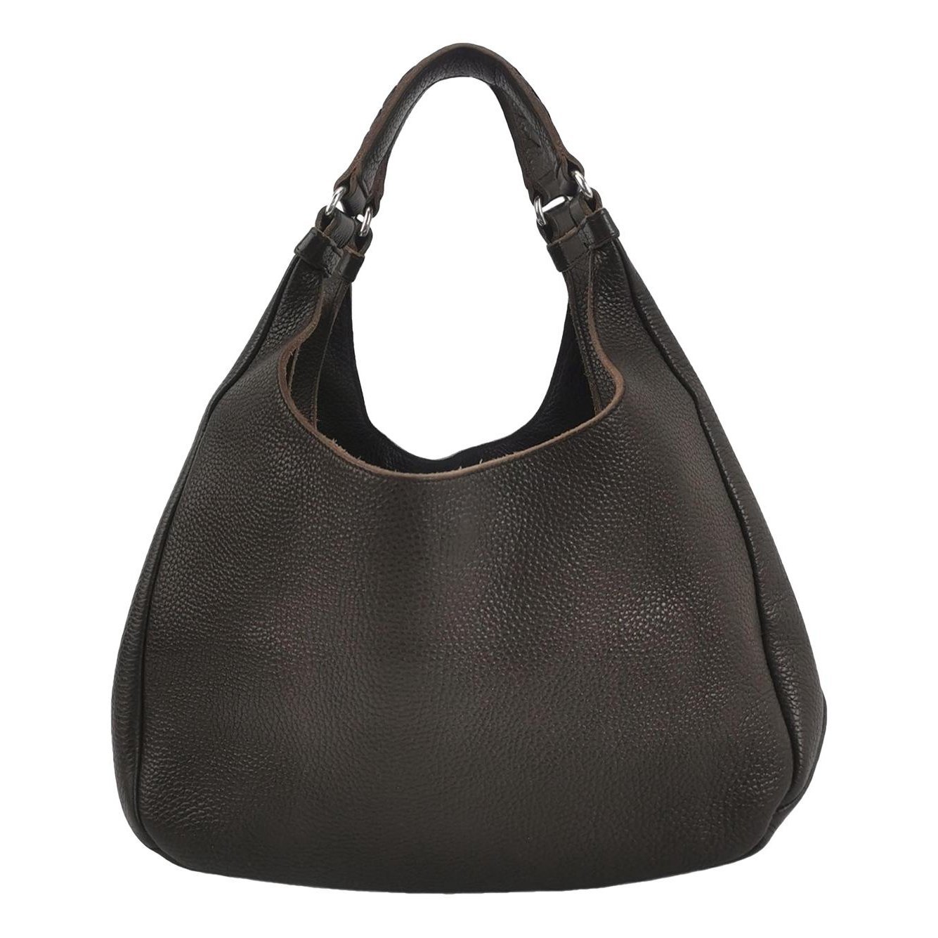 Parachute leather handbag