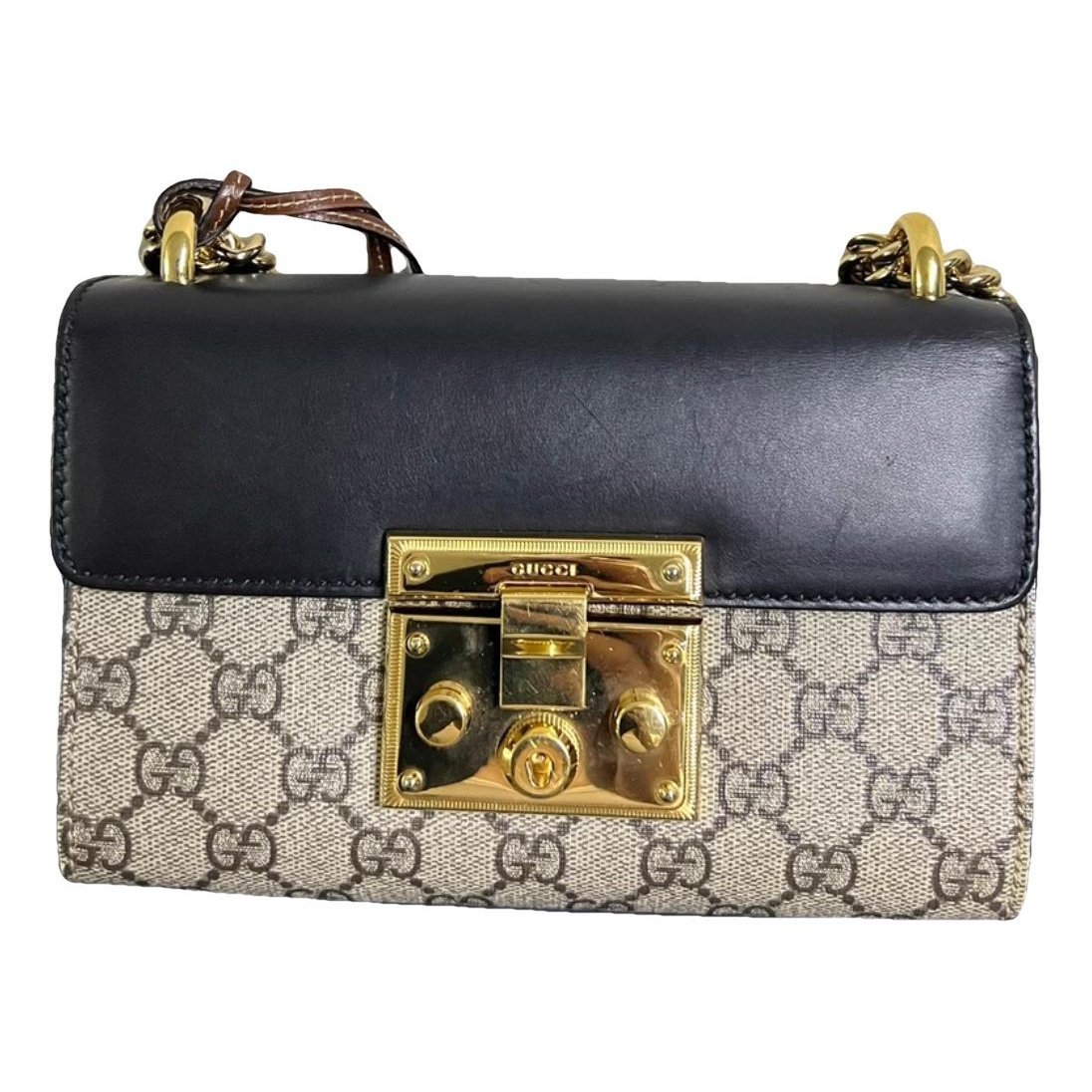 Padlock cloth crossbody bag