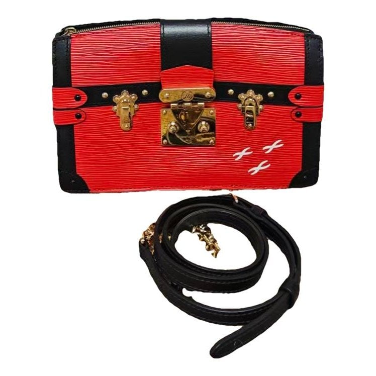 Pochette Trunk leather crossbody bag