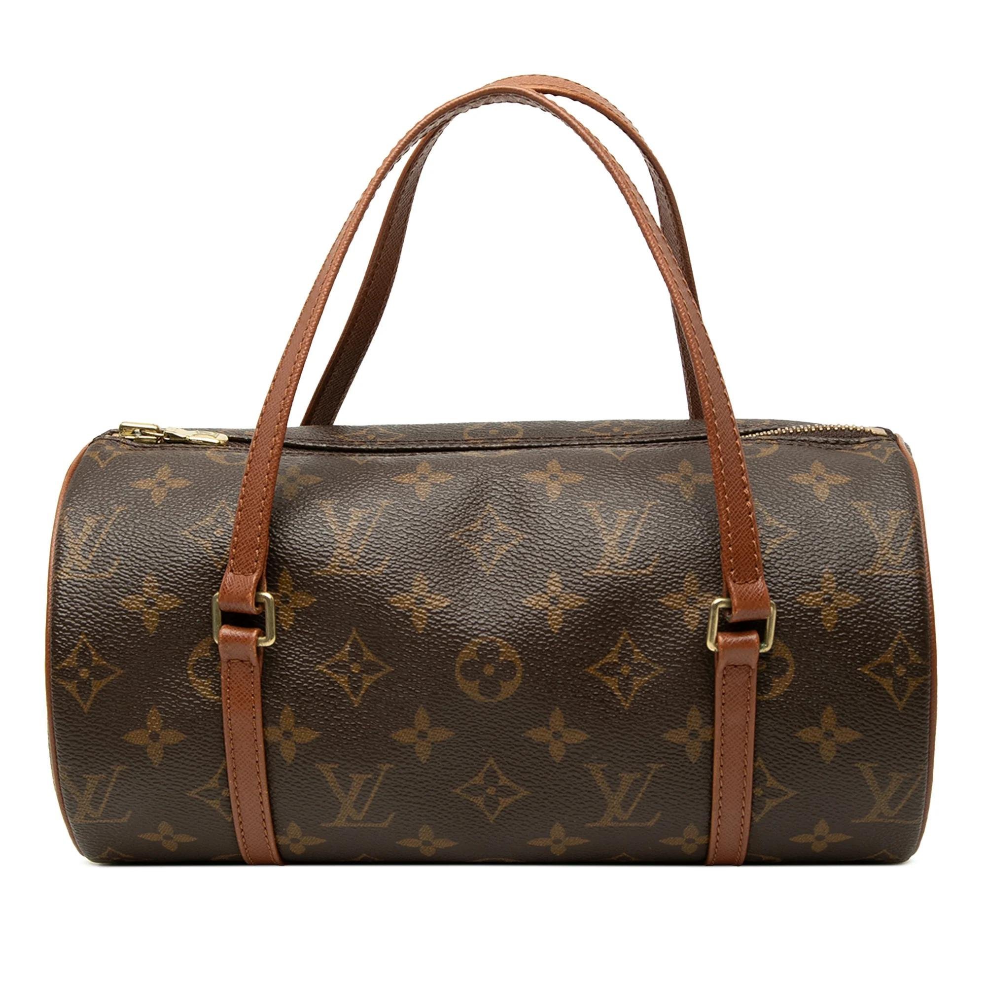 Papillon leather handbag