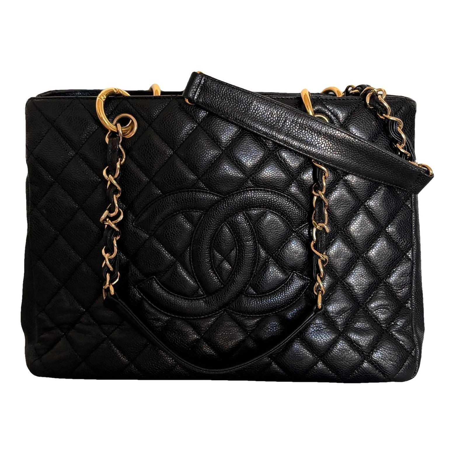 Grand shopping leather tote