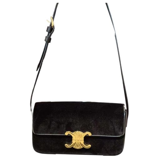 Triomphe Long leather handbag