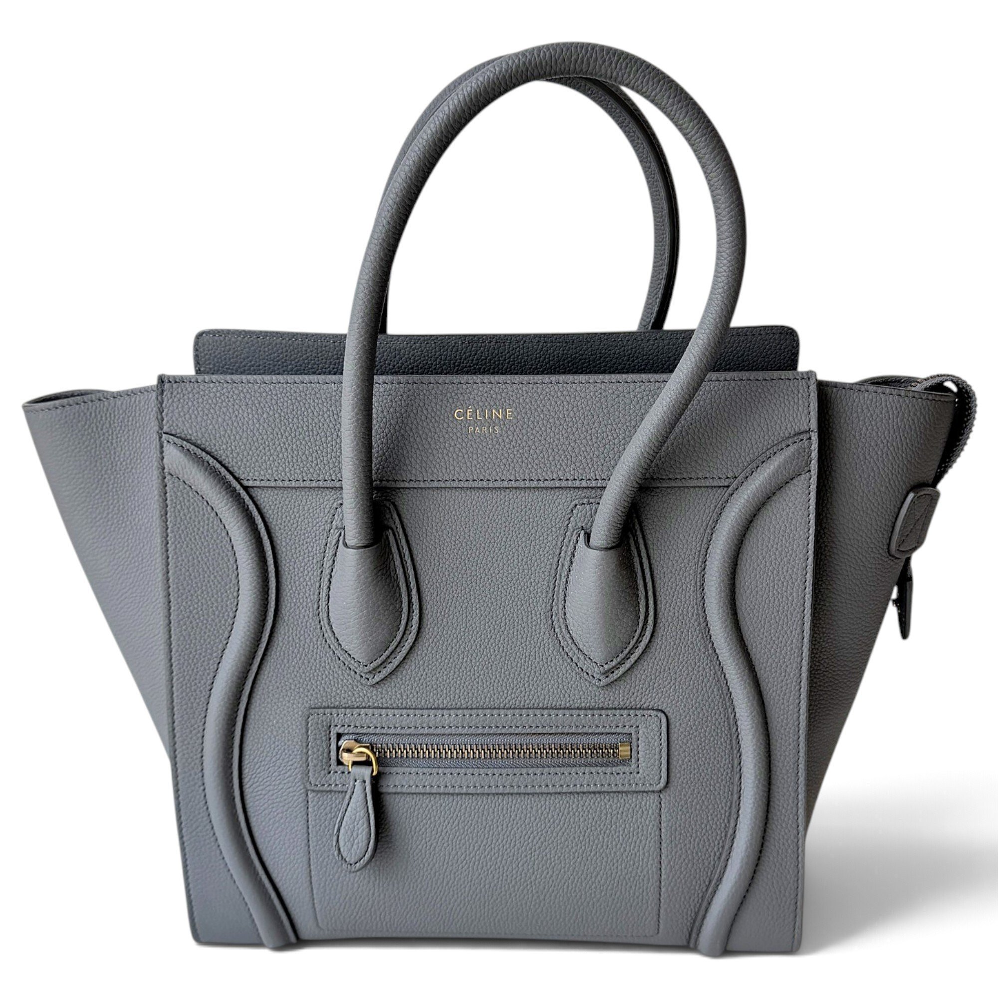 Luggage leather tote