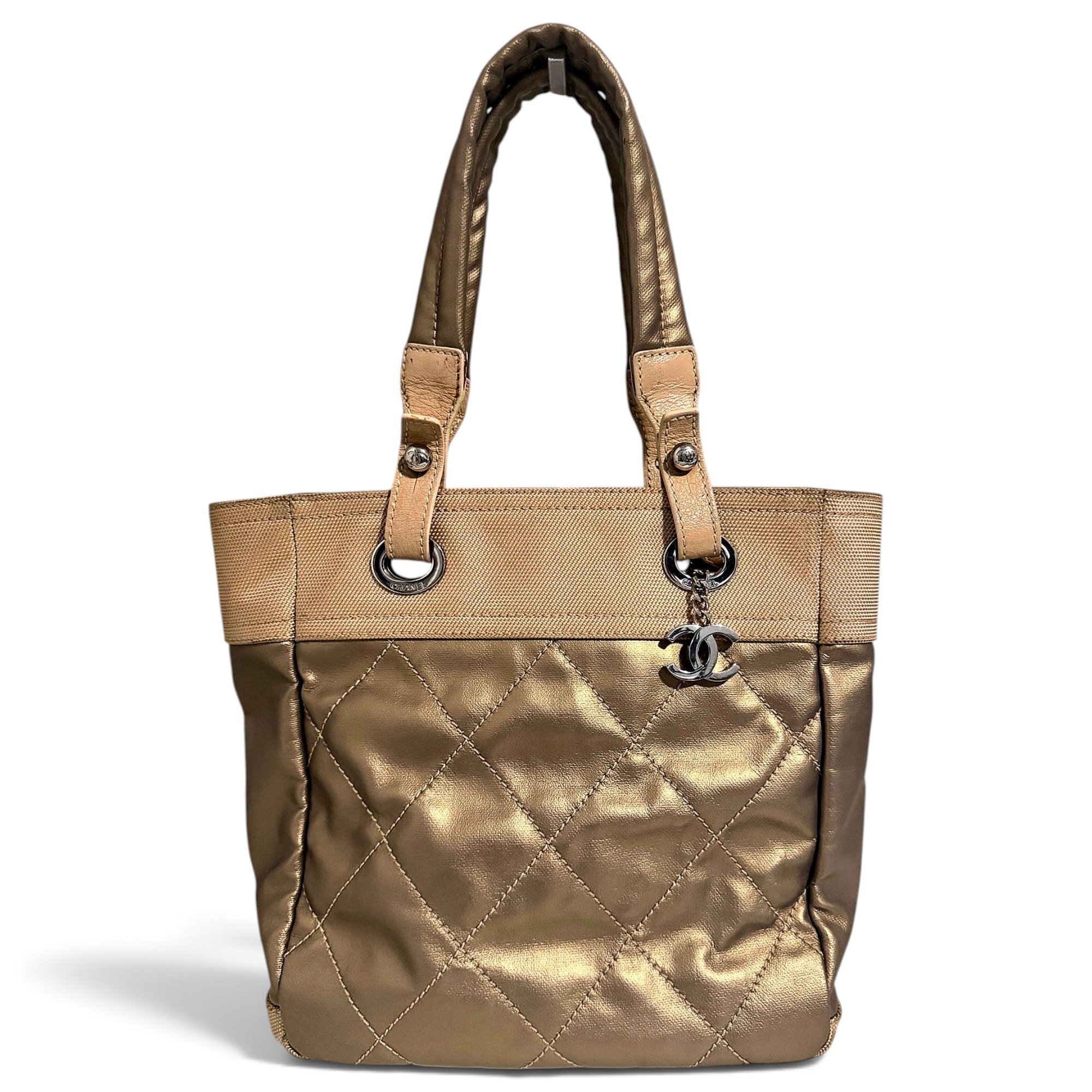 Paris-Biarritz leather tote