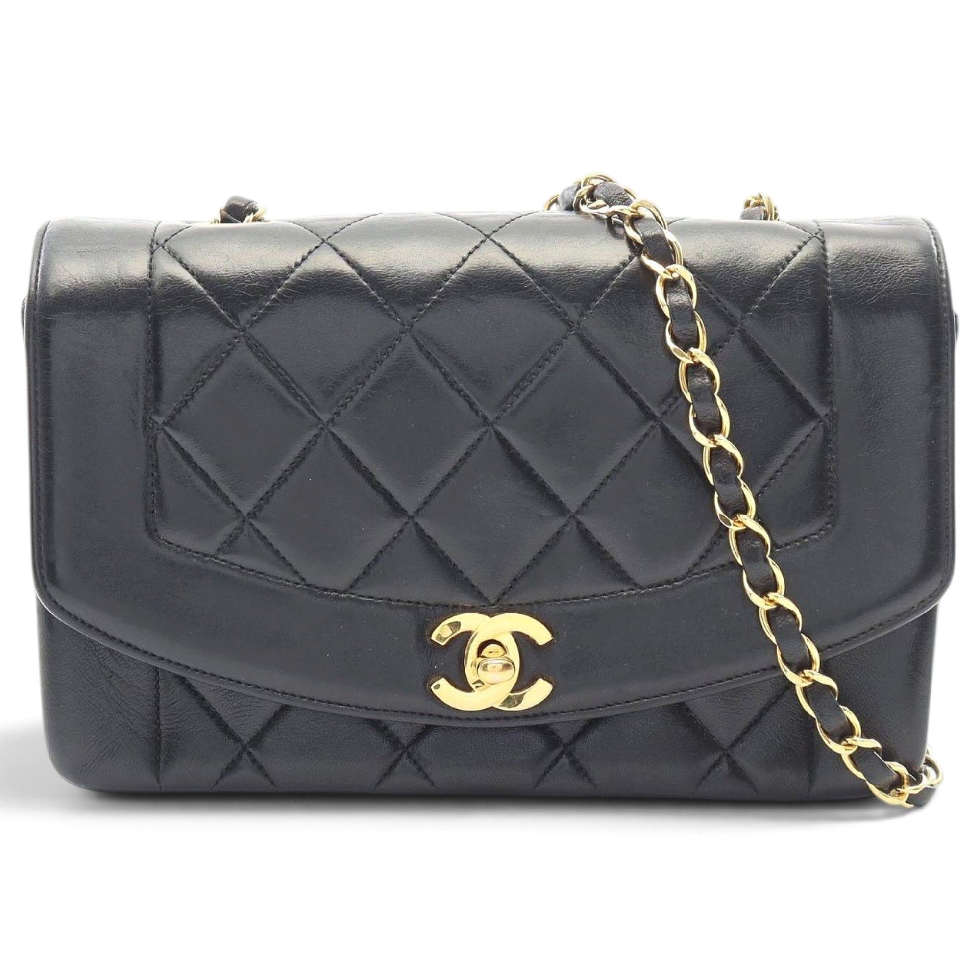 Diana leather handbag