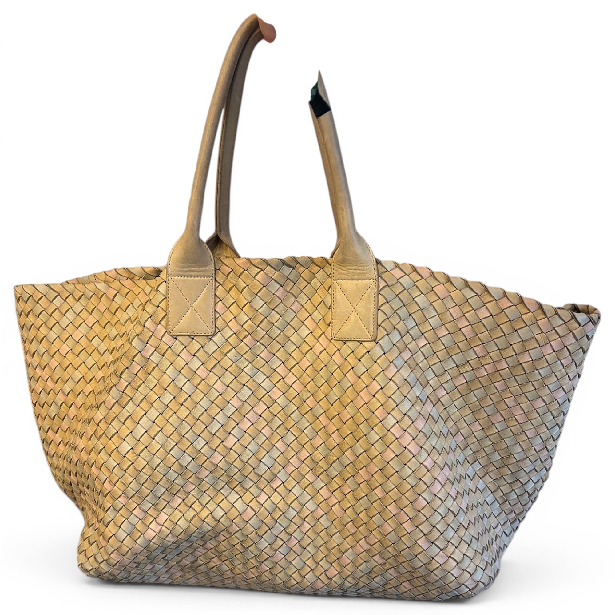 Cabat leather tote