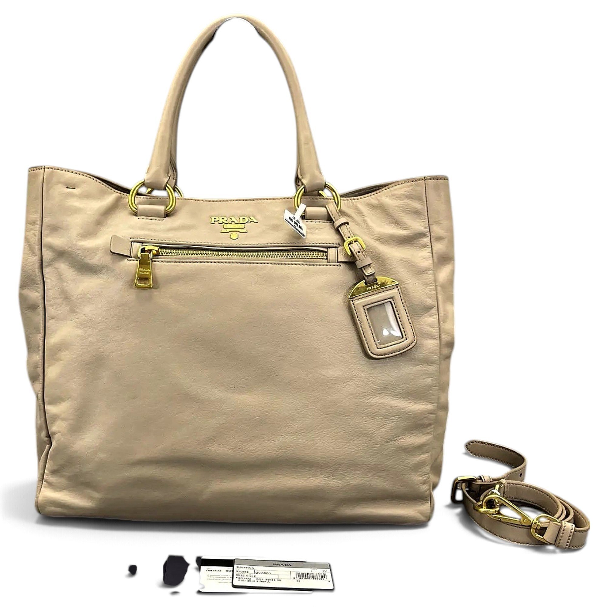 Leather crossbody bag
