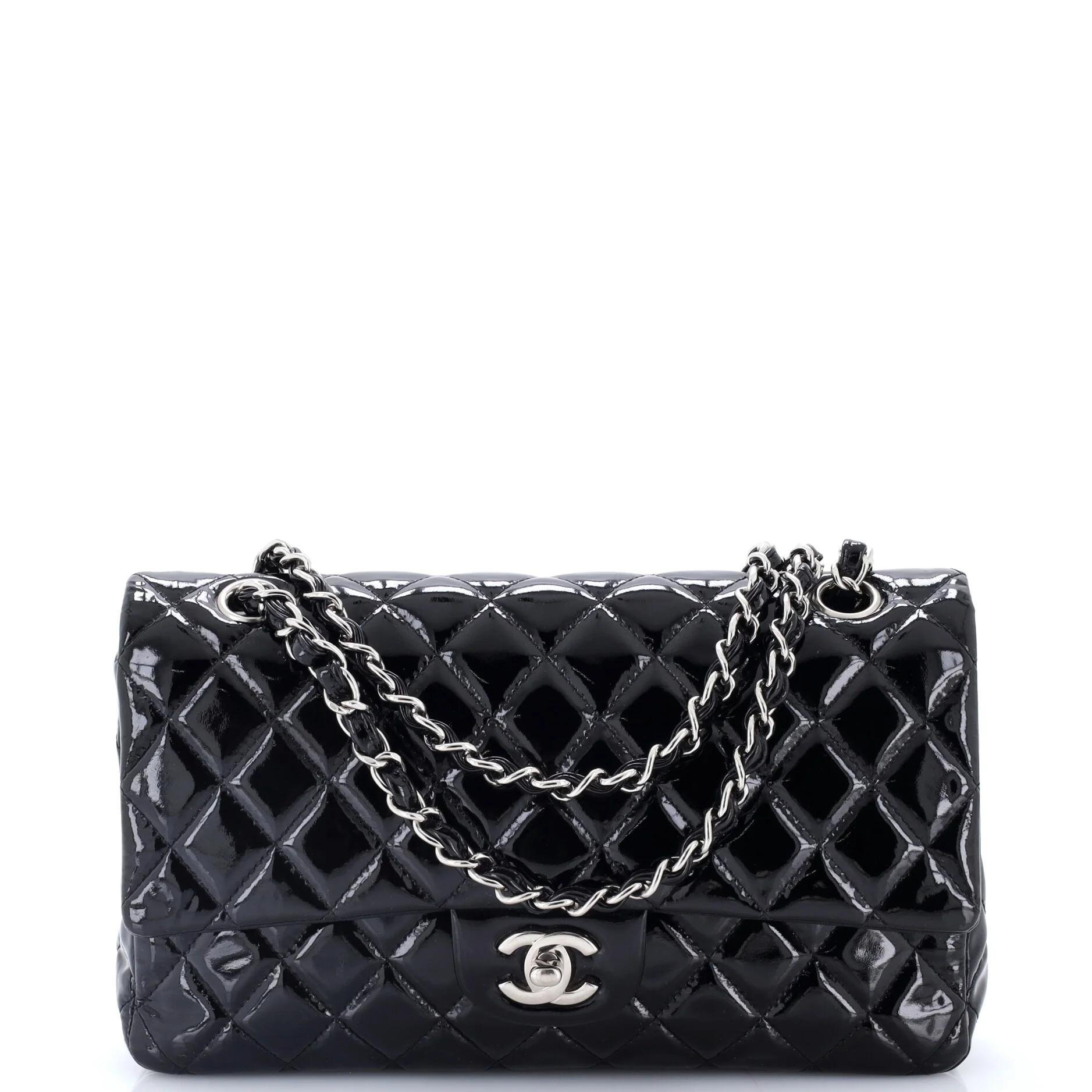 Timeless/Classique patent leather handbag