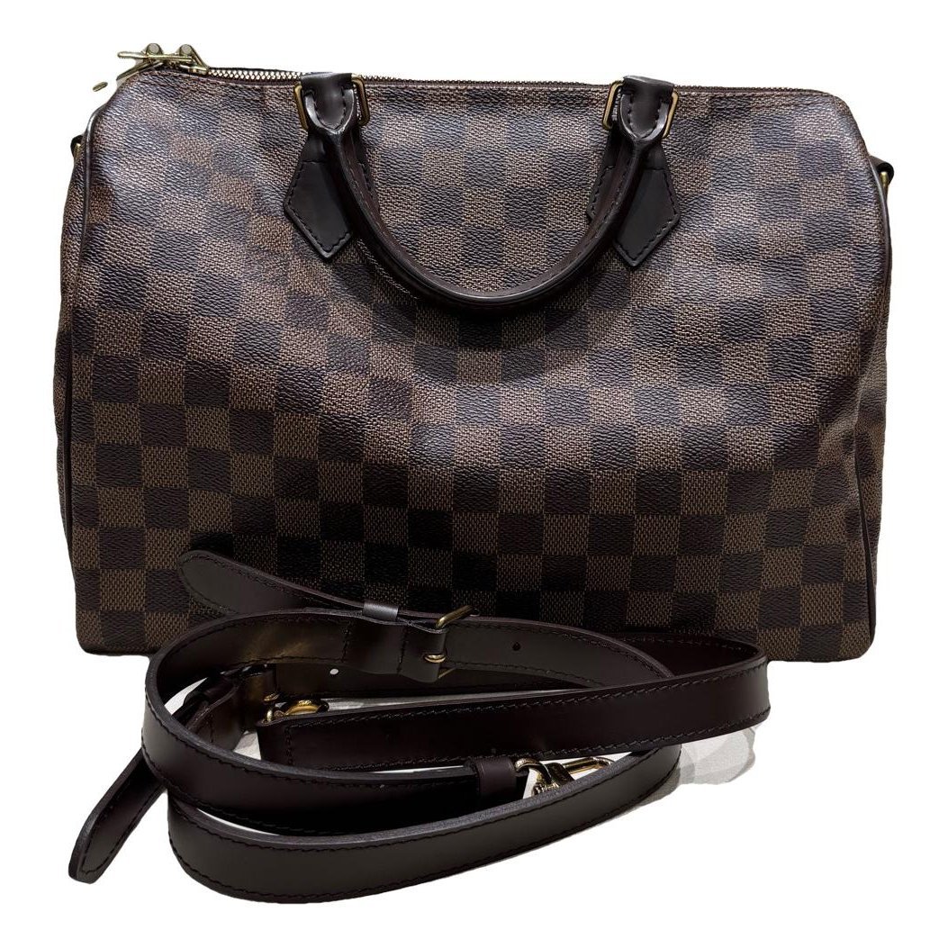 Speedy leather handbag