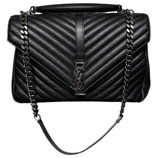 Collége monogramme leather handbag