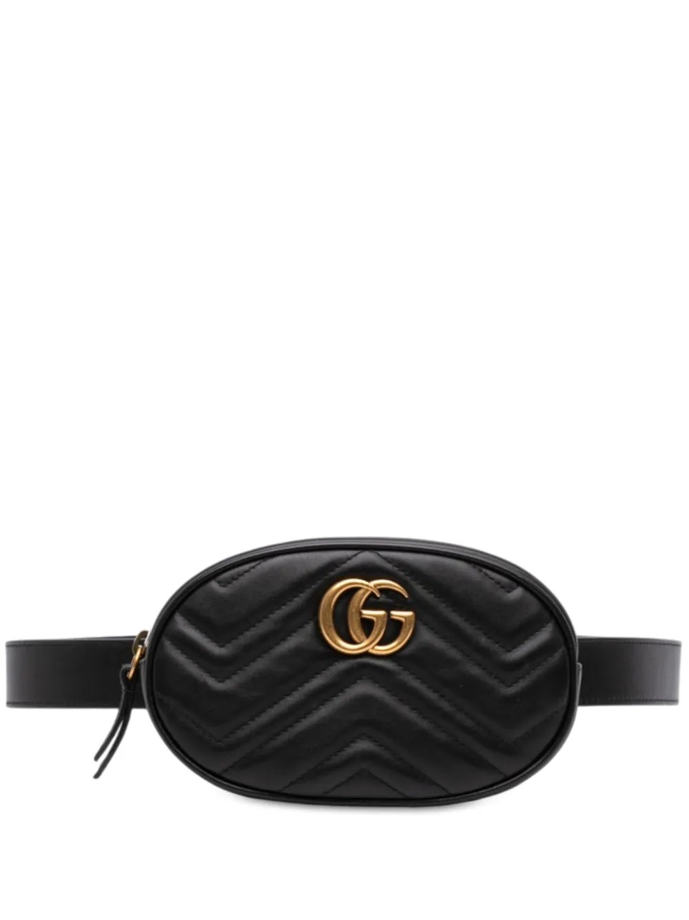 2016-2026 GG Marmont Matelasse Calfskin belt bag