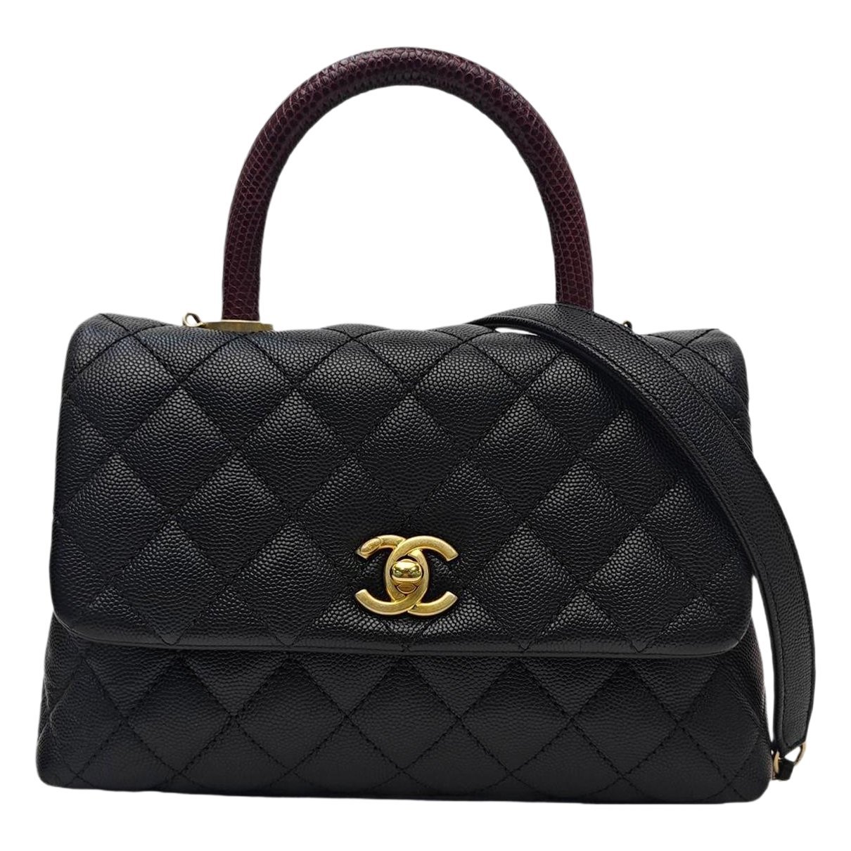 Coco Handle leather handbag