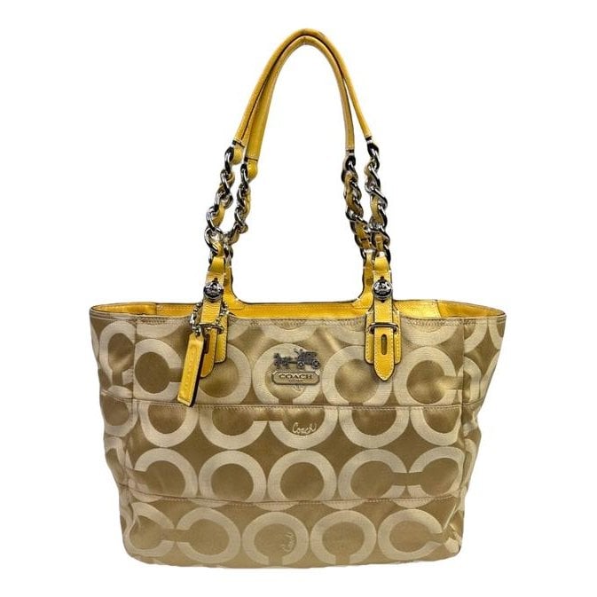 Leather tote