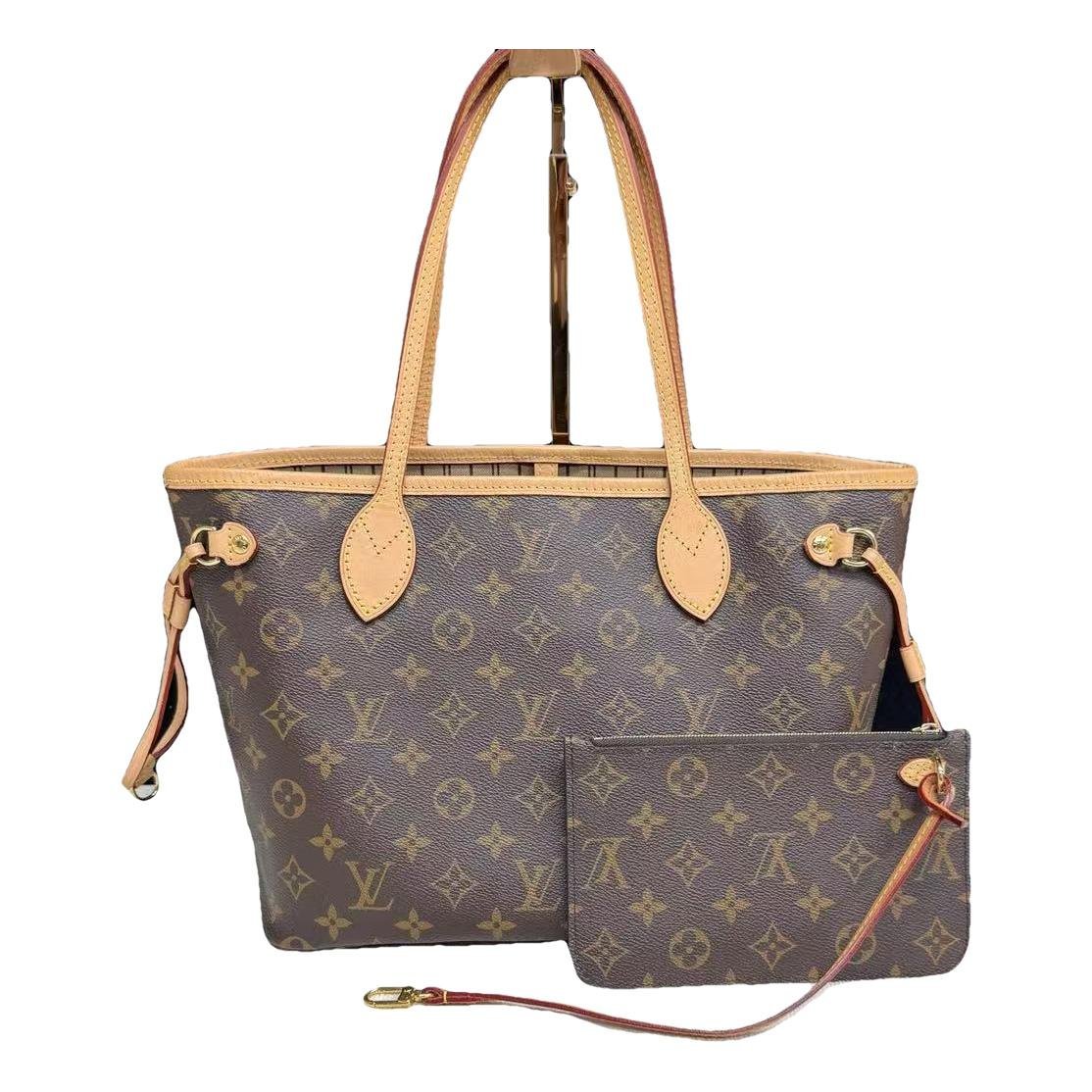 Neverfull leather handbag