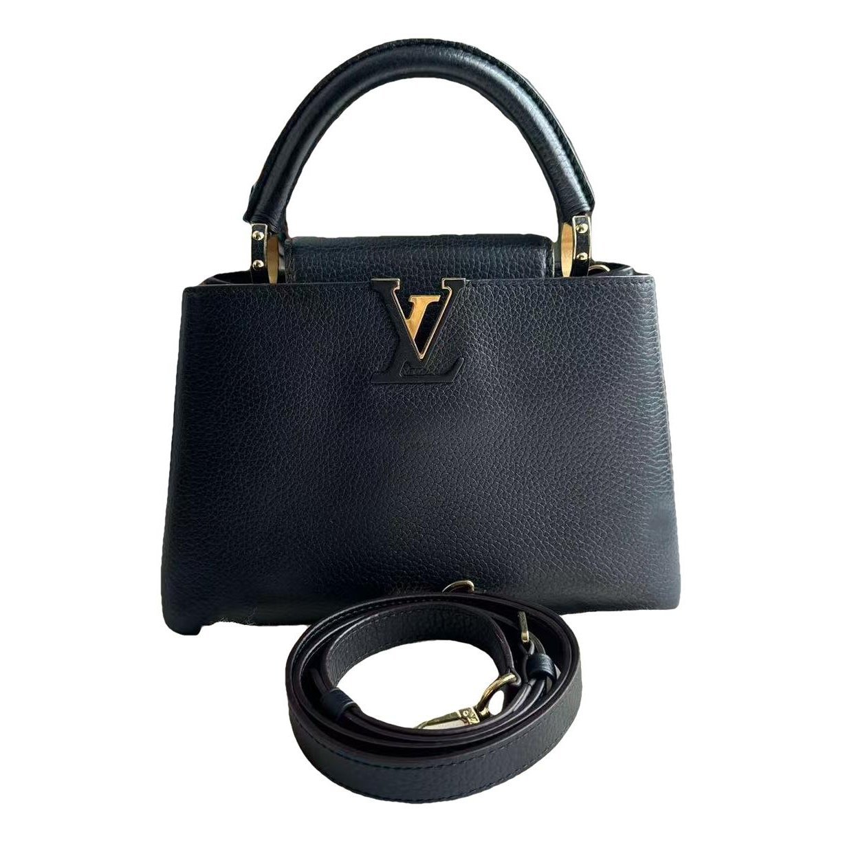 Capucines leather handbag