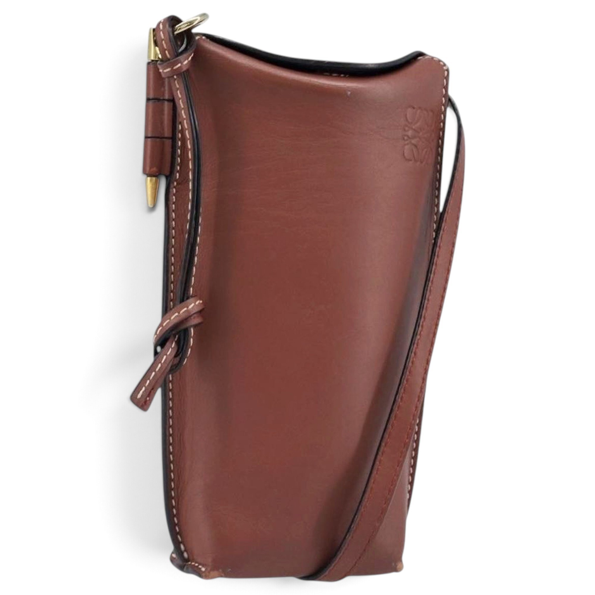 Leather crossbody bag