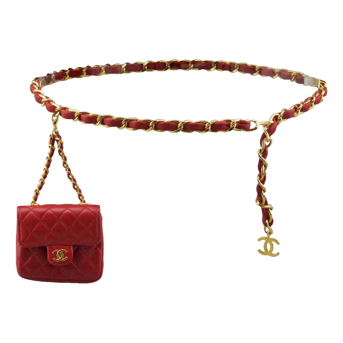 Leather mini bag