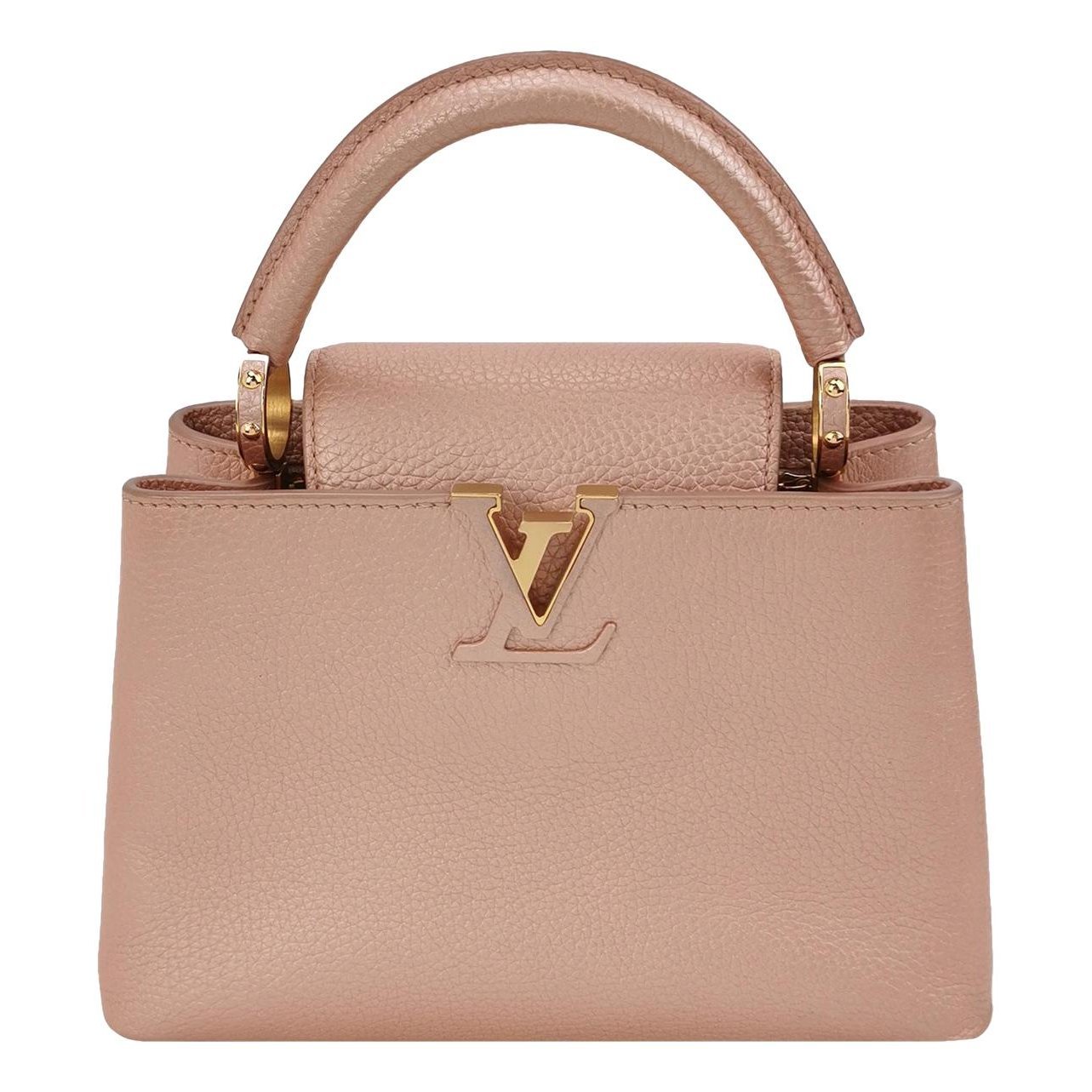 Capucines leather handbag