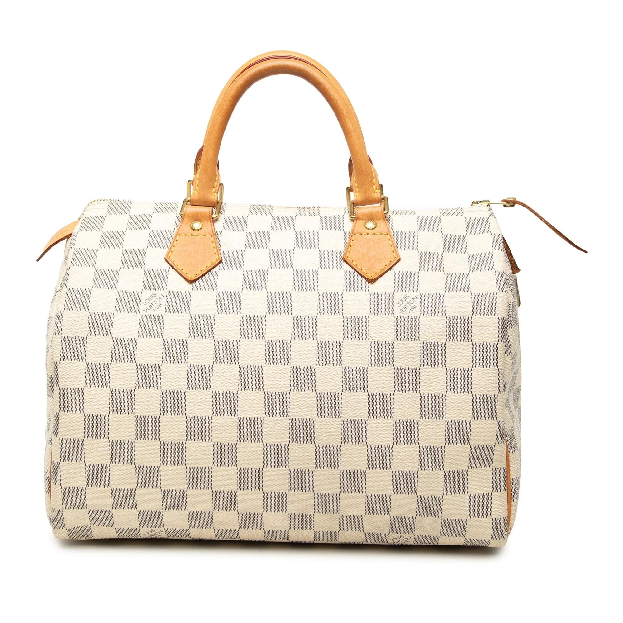 Speedy leather bag
