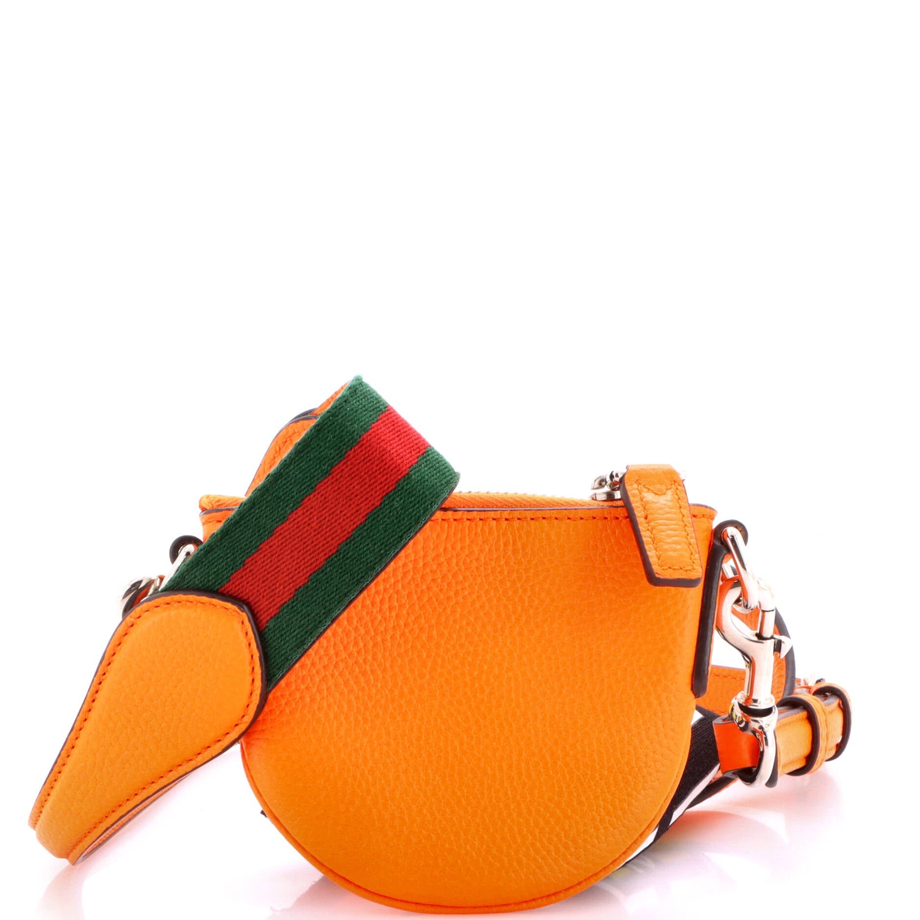 B Crossbody Bag Leather Nano