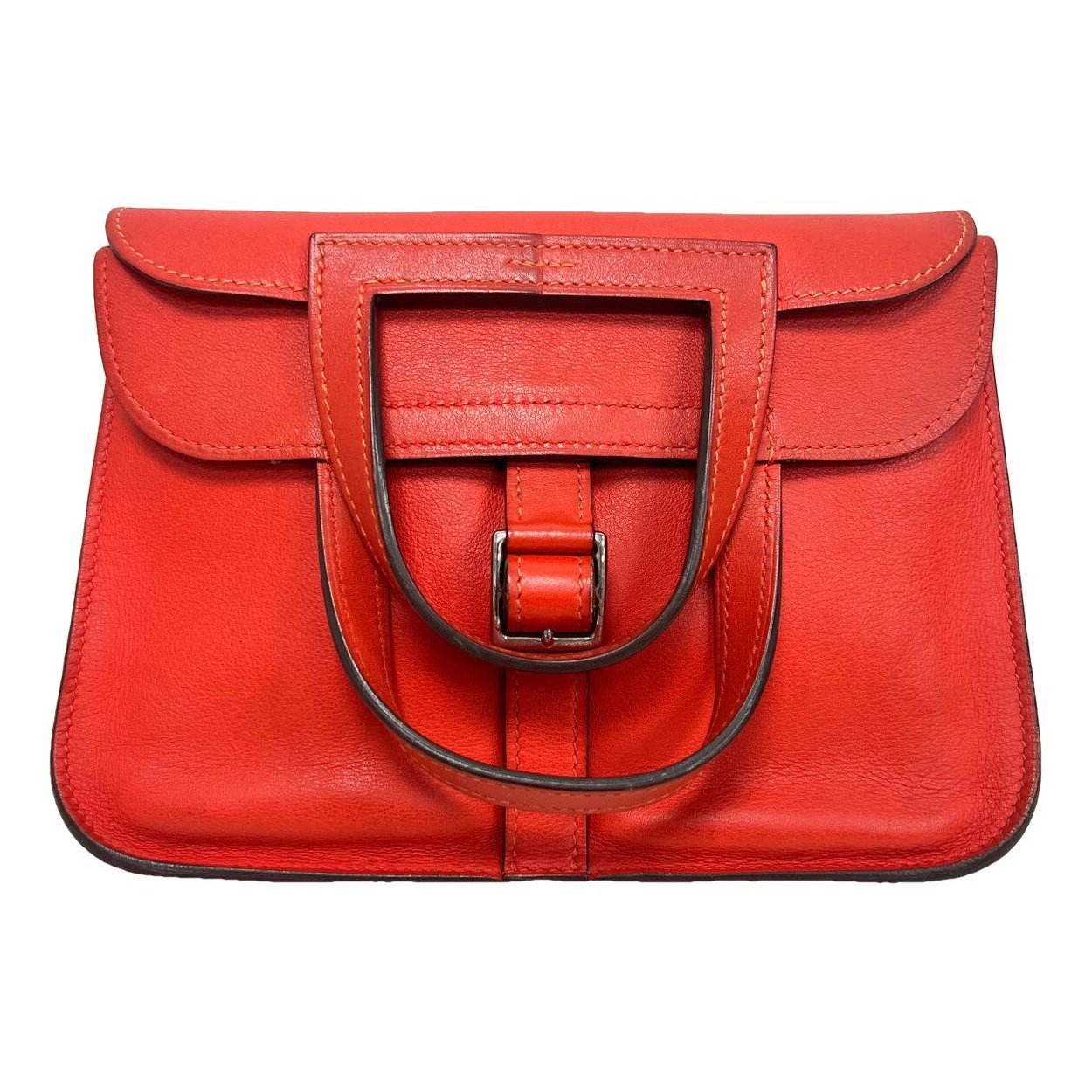 Halzan leather handbag
