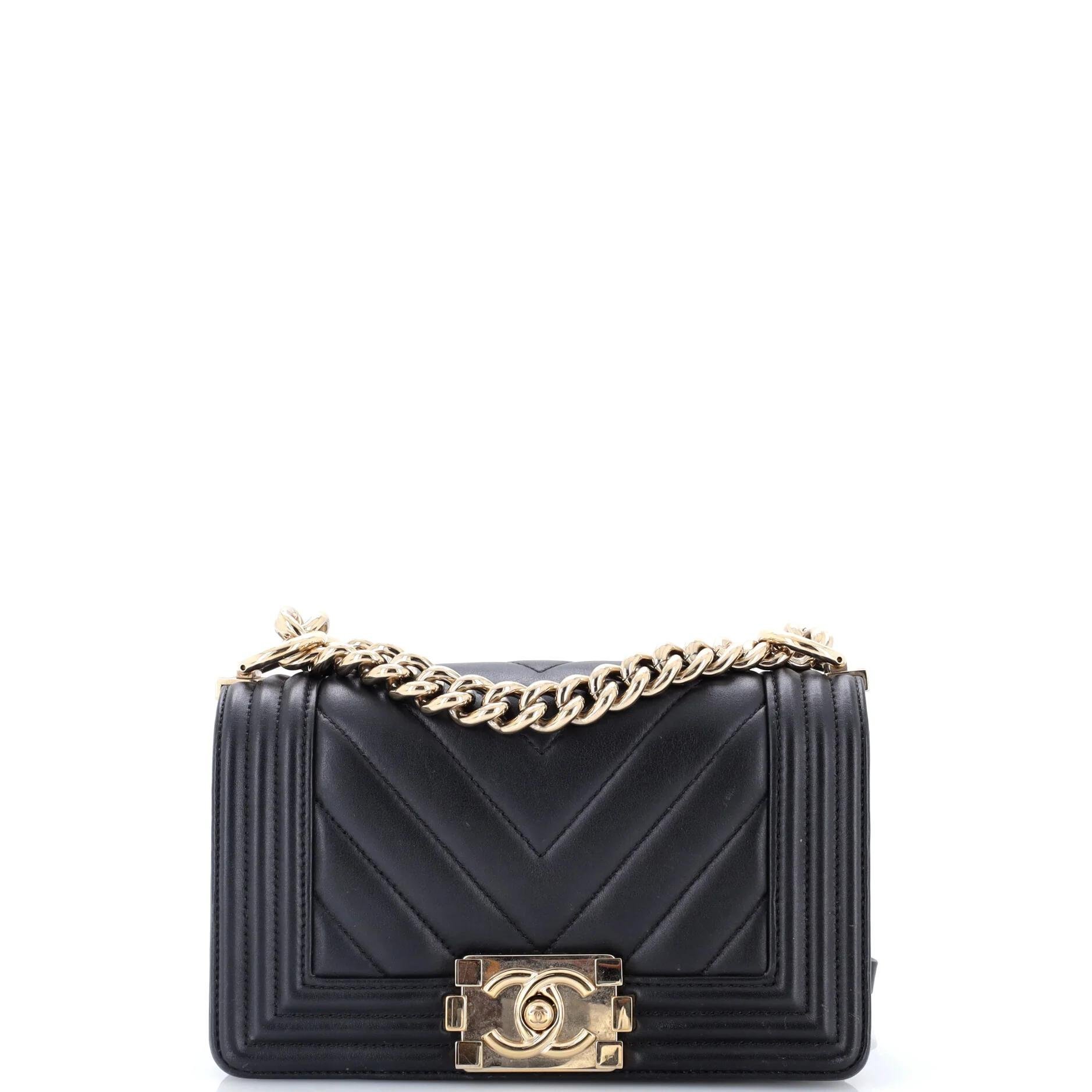 Boy leather crossbody bag
