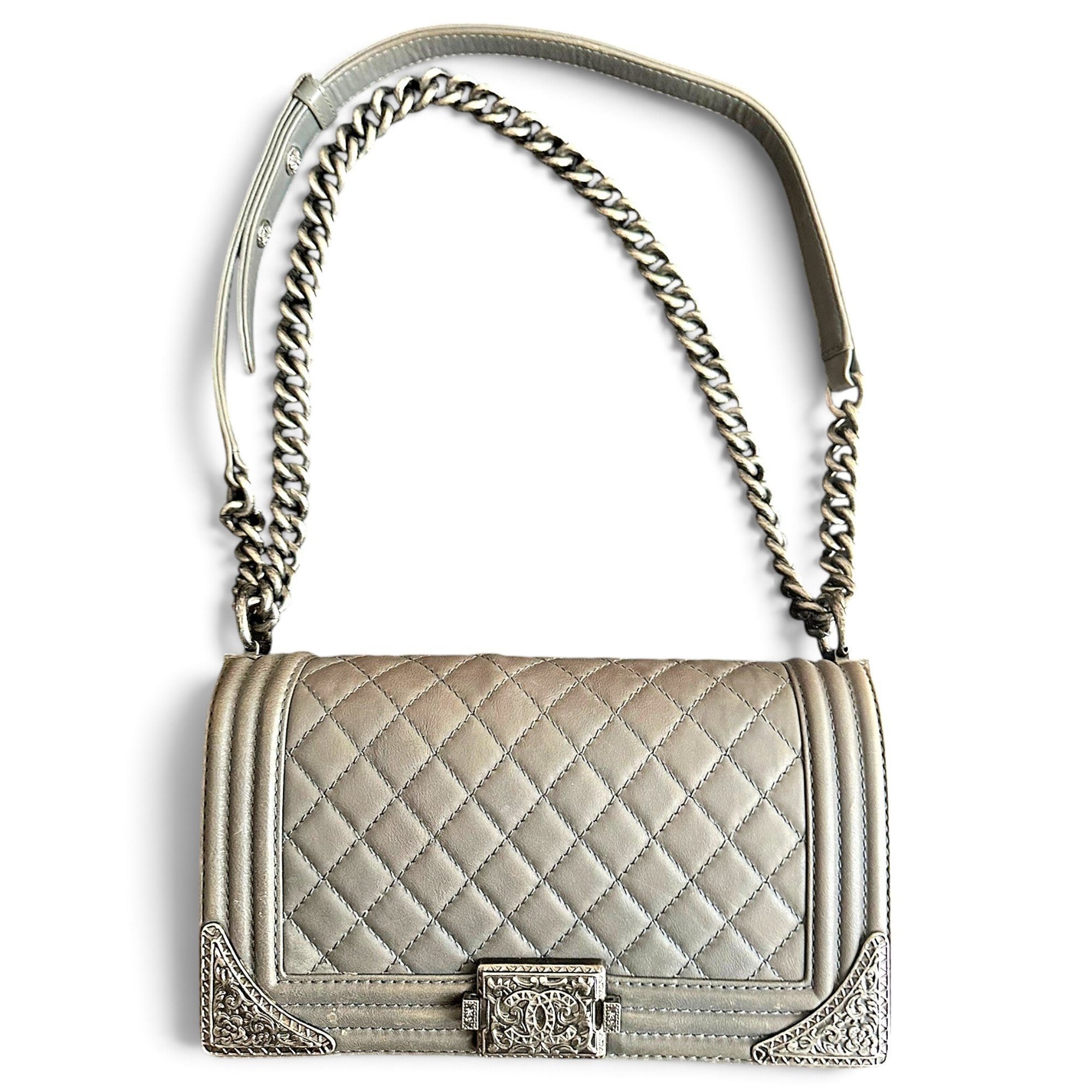 Boy leather handbag