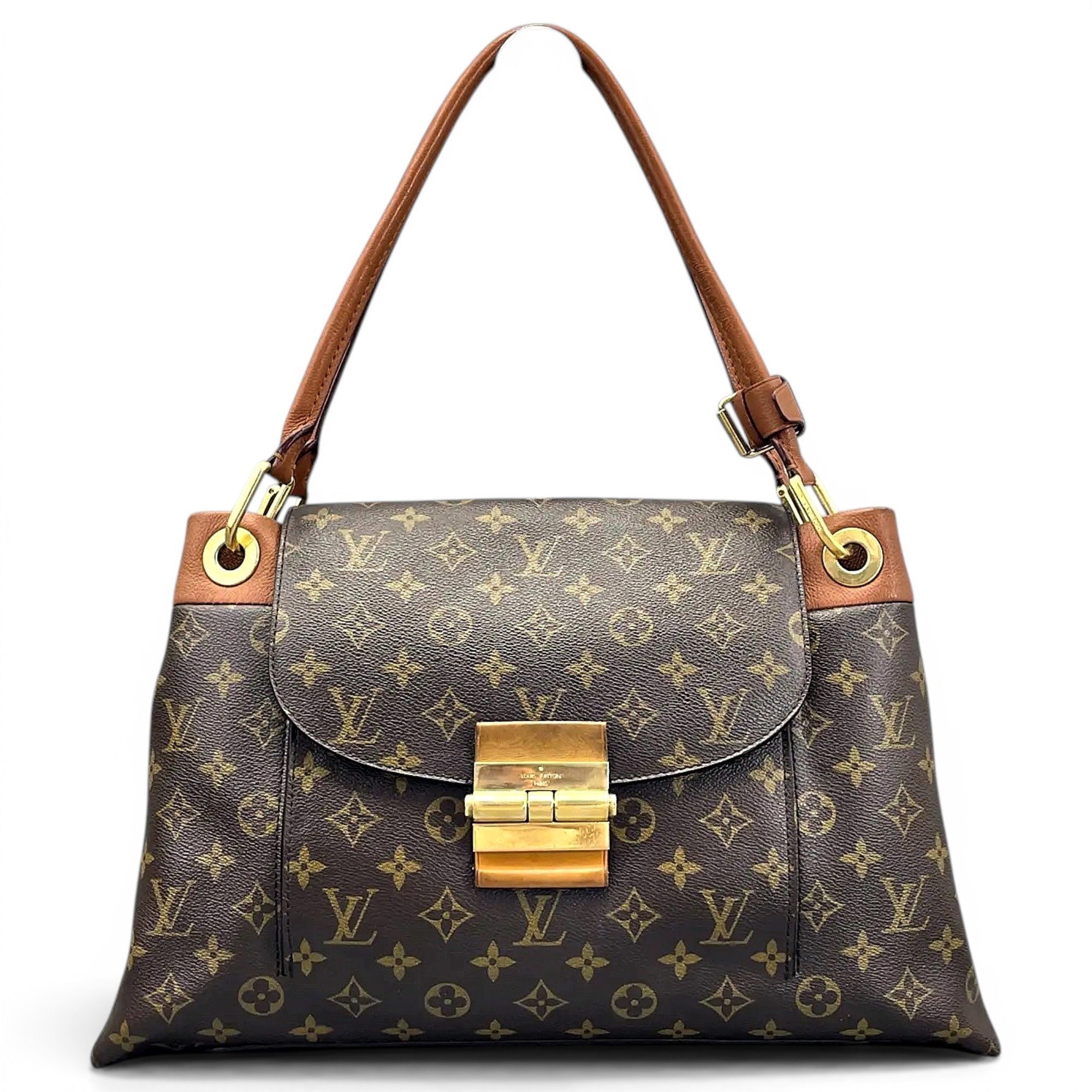 Olympe leather handbag