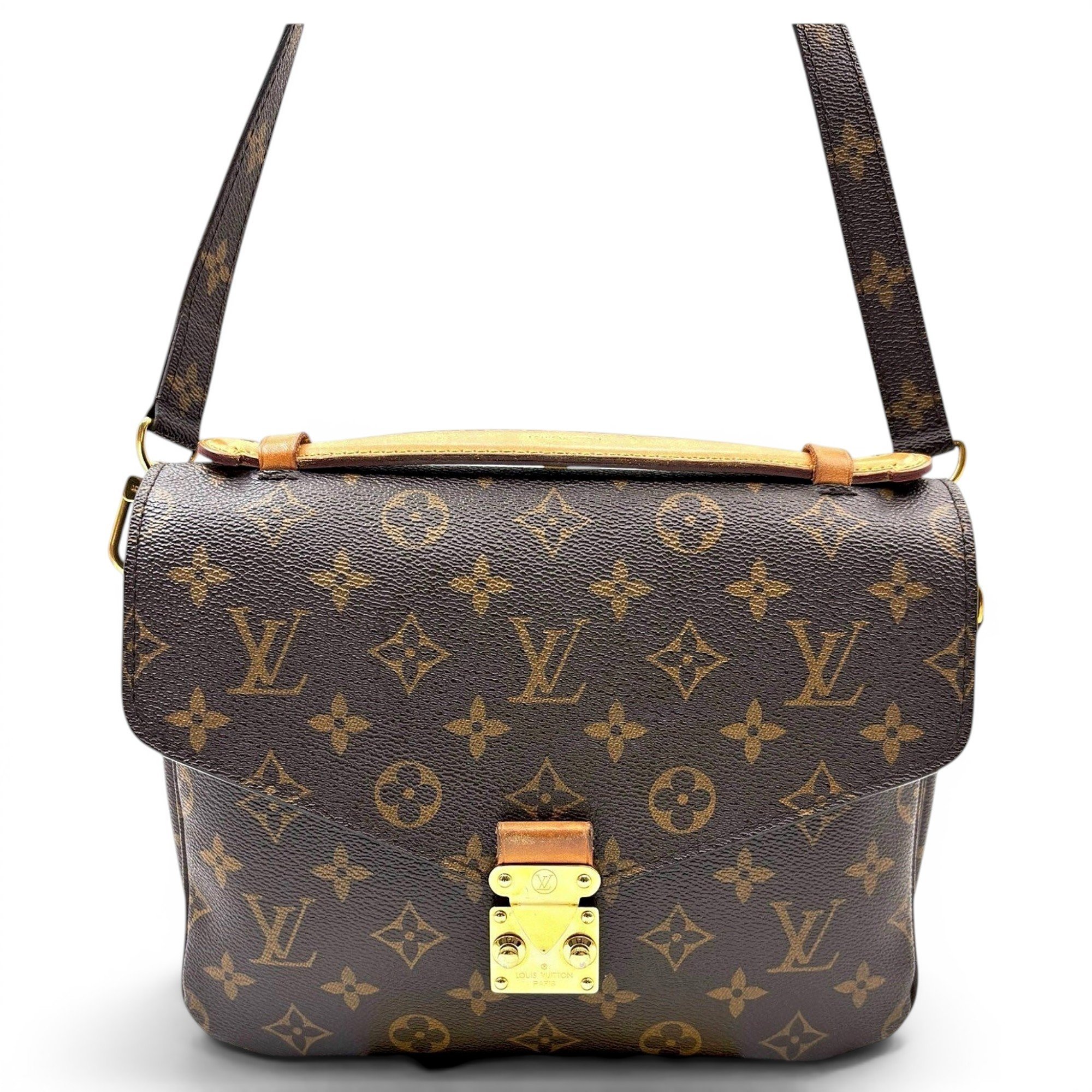 Metis leather crossbody bag