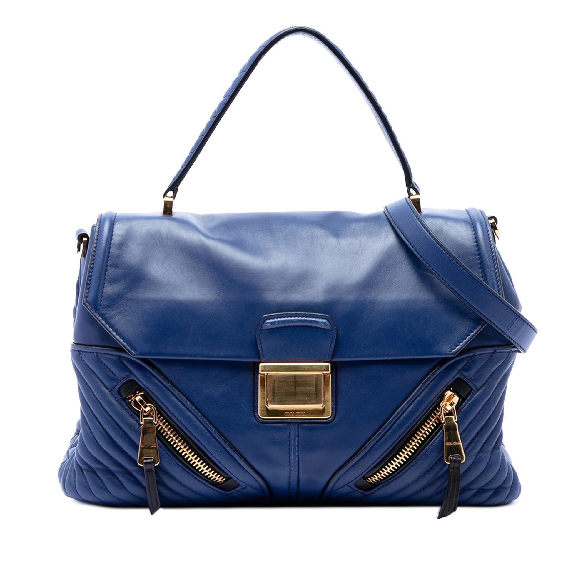 Leather handbag